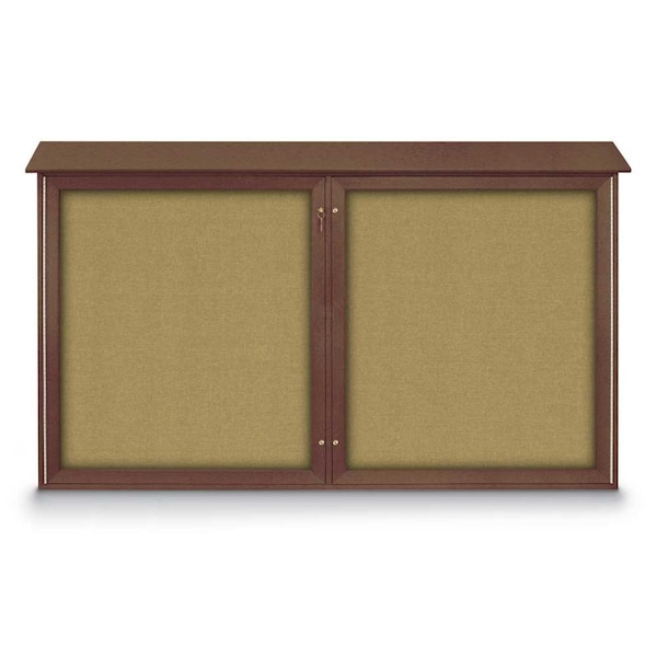 Open Faced Traditional Rounded Corkboard